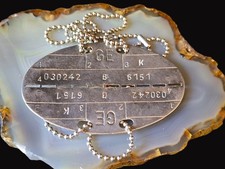 Plakette dog tag gebraucht kaufen  Nürnberg