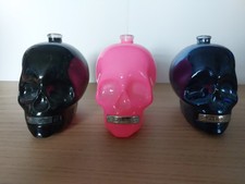 Glass skull bottles for sale  LEWES