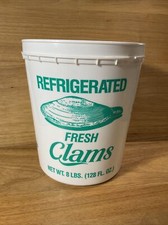 Refrigerated fresh clams for sale  La Follette
