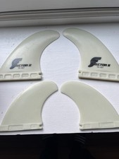 Vector II Quad Fins 438mm Prancha de Surf Branca Atualização de Desempenho Nova, usado comprar usado  Enviando para Brazil