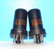 Amplificador de metal áudio rádio 6J5 RCA 1960s vácuo 2 tubos válvula testada 6J5GT 6J5G comprar usado  Enviando para Brazil