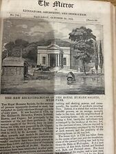 Antique print 1835 for sale  BECCLES