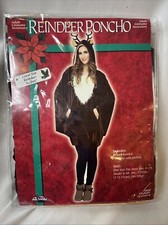 Reindeer poncho adult for sale  West Bloomfield