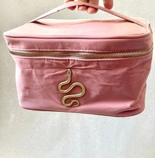 Paco Rabanne Pure XS Velvet Makeup Case Jewellery Storage Velvet Rose Gold Snake, usado comprar usado  Enviando para Brazil