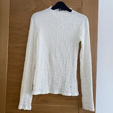 Zara cream top for sale  PONTEFRACT