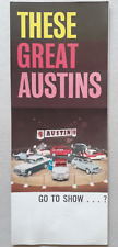 Austin range brochure for sale  BOURNE