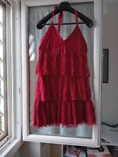 Vestito rosso scuro usato  Roma