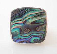 Vintage square abalone for sale  Chicago