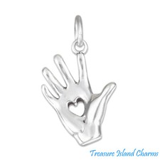 Heart palm hand for sale  Irvine
