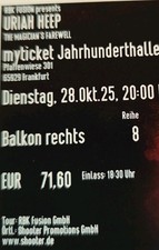 Uriah heep frankfurt gebraucht kaufen  Karlshuld