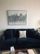 Sofa great blue for sale  Monrovia