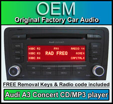 Audi radio stereo for sale  LEEDS