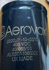 Capacitor Aerovox 2200uF 400V comprar usado  Enviando para Brazil
