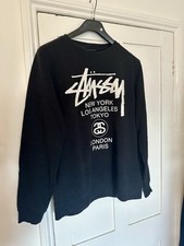Stussy tour sweater for sale  BRISTOL