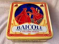 Scatola biscotti vintage usato  Castiglione Messer Marino