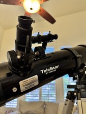 Telescópio Telestar por Meade modelo 114AZ, D=114mm, F=910mm, 1/8 com tripé! comprar usado  Enviando para Brazil