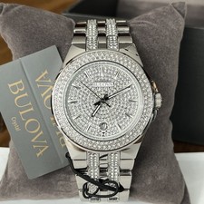 Usado, Relógio masculino BULOVA 447 cristais PHANTOM 42 mm aço inoxidável 96B235 MSRP: US$ 675 comprar usado  Enviando para Brazil