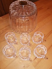 Bowle set kristall gebraucht kaufen  Gunzenhausen