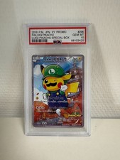 CUSTOM MADE Pikachu Luigi PSA 10 #296/XY-P Pokemon Japońska promo DEKORACJA!!! (Info) na sprzedaż  Wysyłka do Poland