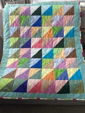 Handmade patchwork quilt for sale  LITTLEHAMPTON