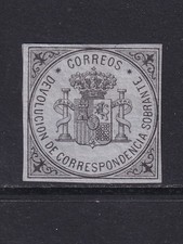 Spain 1875 timbre d'occasion  Expédié en Belgium