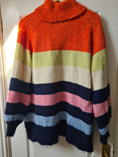 stripy turtle neck for sale  ASHFORD