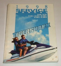 Usado, Tigershark 1998 Manual de Serviço Ts640 Ts770 Ts640L Ts1000L Ts700r Ts1000r Reparo comprar usado  Enviando para Brazil
