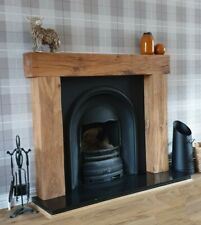 Solid oak fireplace for sale  Shipping to Ireland