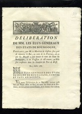 Bourgogne 1786 lib d'occasion  France