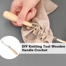 Wooden crochet needle for sale  Shipping to Ireland