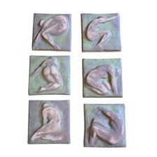 Arte cerâmica personalizada azulejos nude status cerâmica personalizada 4" x 4" comprar usado  Enviando para Brazil