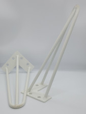 23cm white angled for sale  MACCLESFIELD