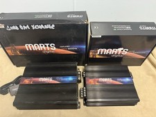 Pacote amplificador Marts Digital MXD5000W e MXS2000X4 - amplificadores mono e 4 canais 7000 RMS, usado comprar usado  Enviando para Brazil