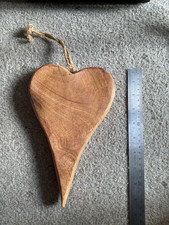 Wooden heart wall for sale  UK