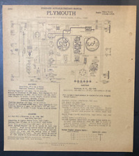 Auto electric schematic for sale  Ada