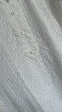 Chikankari fabric white for sale  LEICESTER