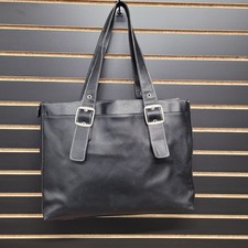 Bolsa tote Solo feminina grande couro preto laptop bolsa de trabalho organizador de ombro comprar usado Bolsa tote Solo feminina grande couro preto laptop bolsa de trabalho organizador de ombro comprar usado  Enviando para Brazil