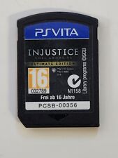 PS Vita Injustice Gods Among Us Ultimate Edition somente carrinho comprar usado  Enviando para Brazil