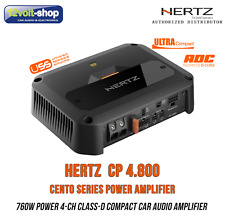 NOVO! Amplificador compacto HERTZ CENTO POWER CP 4.800 - Classe D 4-3-2 canais 760W comprar usado  Enviando para Brazil
