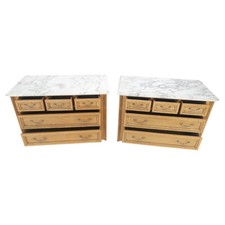 Pair washed oak for sale  USA