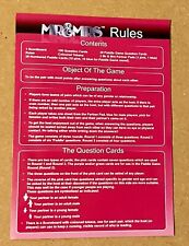Mrs board game for sale  POOLE
