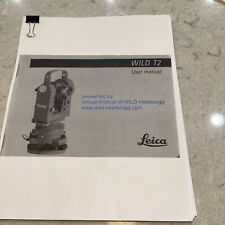 Wild theodolite user for sale  Mount Dora