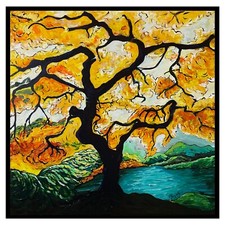 Fantasticheria autunnale acril usato  Reggio Calabria