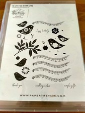 Papertreyink songbirds stamp for sale  COVENTRY