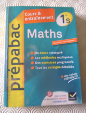 Prépabac maths 1re d'occasion  Martinvast