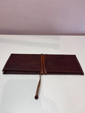 Brown leather pencil for sale  LEEDS