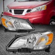 Par de faróis de halogênio cromados esquerda+direita para 2013-2021 Nissan NV200 comprar usado  Enviando para Brazil