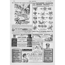Victorian adverts diamonds for sale  GLASGOW