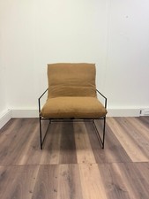 black velvet armchair for sale  WAKEFIELD