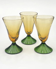 Set amber glass for sale  Winchester